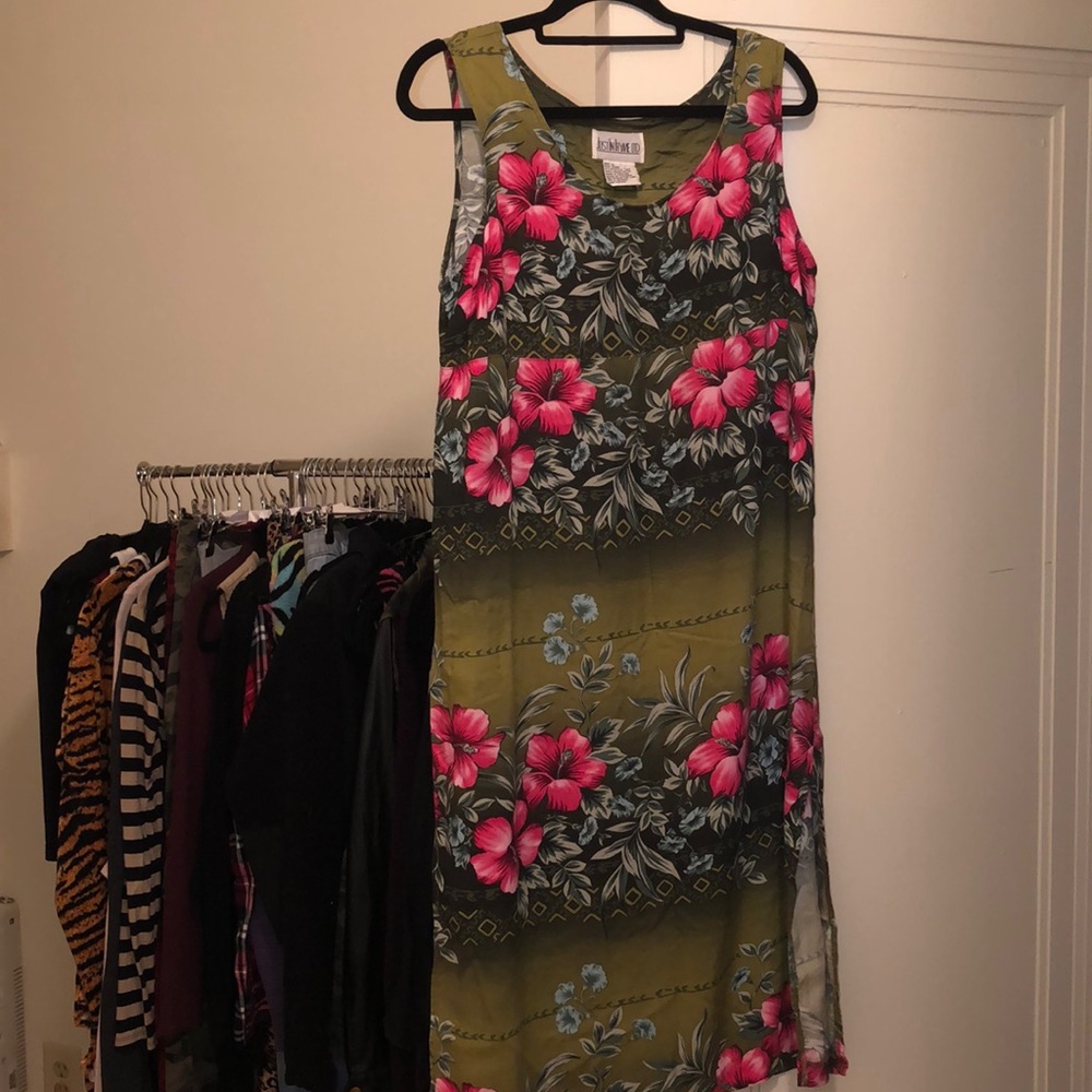 Long Floral Dress